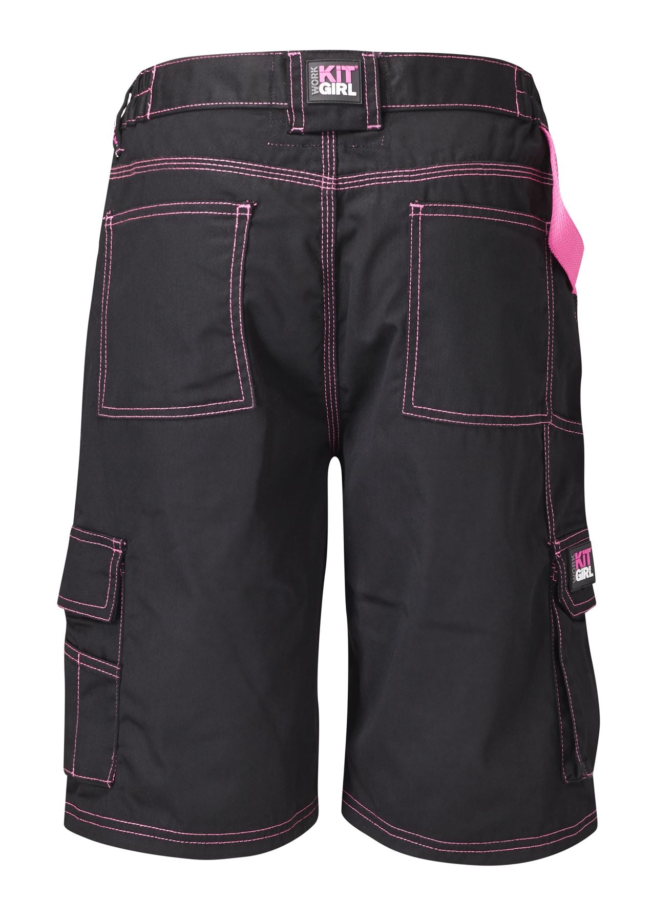 Womens Work Shorts - Black - Work Kit Girl