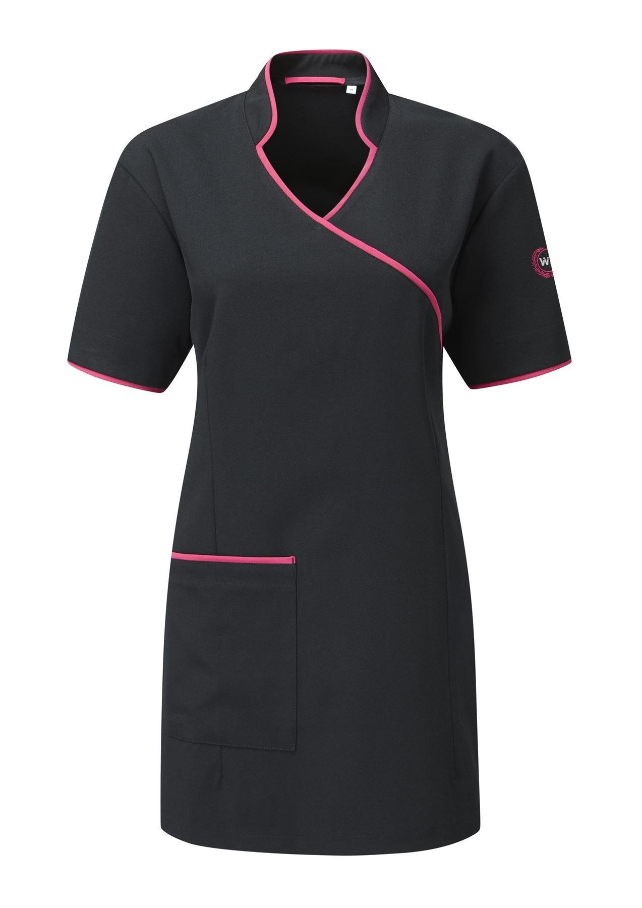 Womens Spa Perfect Tunic - Black - Work Kit Girl
