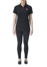 Load image into Gallery viewer, Womens Polo Shirt - Black - Work Kit Girl