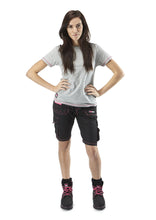 Load image into Gallery viewer, Womens Work Shorts - Black - Work Kit Girl