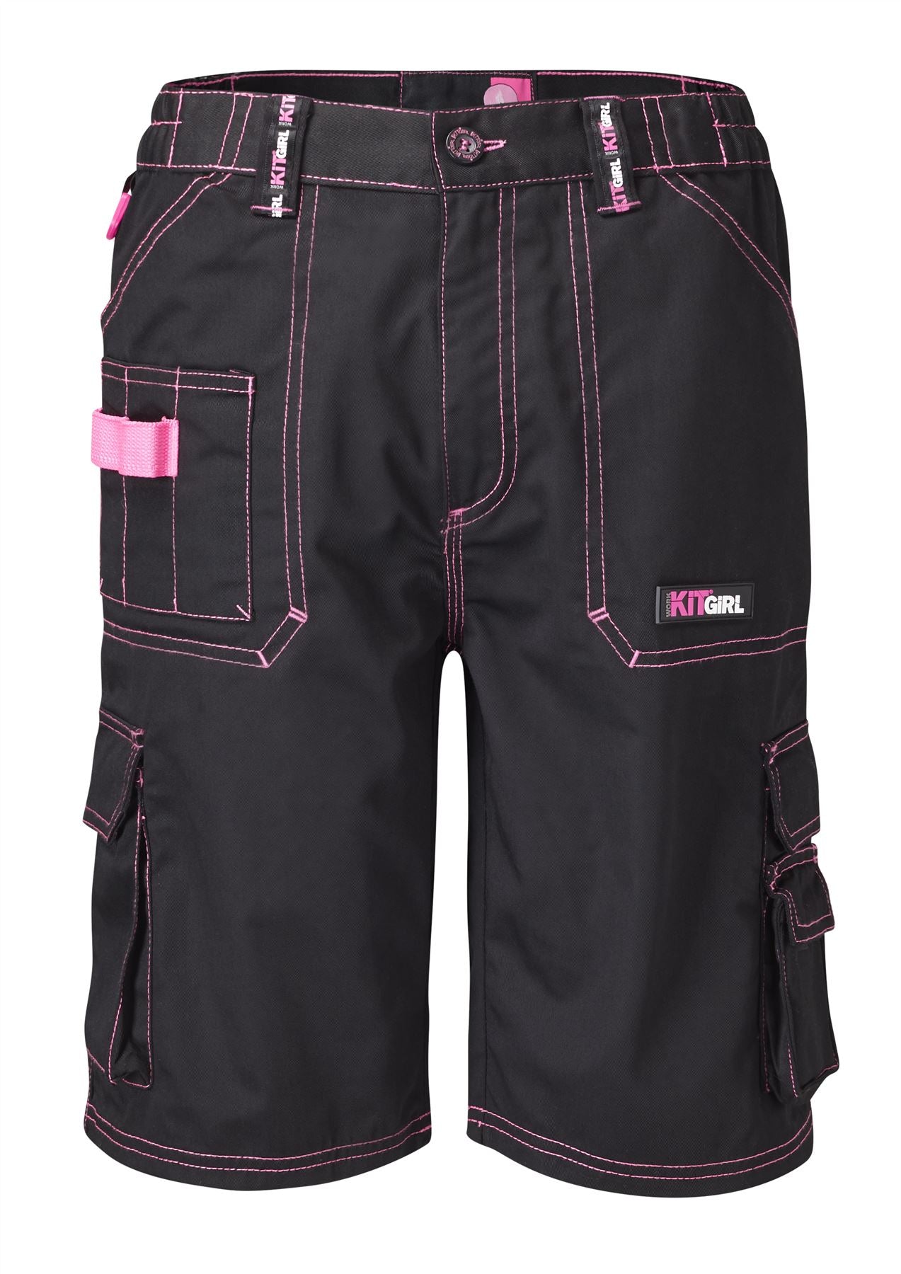 Womens Work Shorts - Black - Work Kit Girl