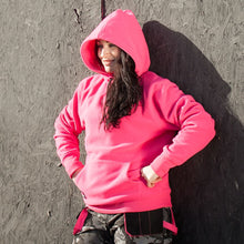 Load image into Gallery viewer, Womens Supersoft Fleece Hoodie - Pink - Work Kit Girl